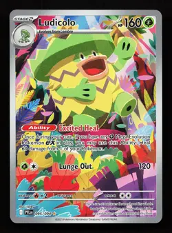Ludicolo 095/094 Illustration Rare Phantasmal Flames Pokemon Card - Image 1