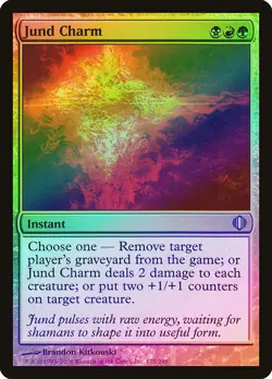 Jund Charm FOIL Shards of Alara NM Black Red Green Uncommon MTG CARD ABUGames - Image 1