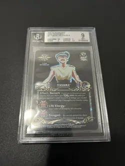Yu Yu Hakusho Yusuke Unleashed BGS 9 Mint 2003 Dark Tournament Foil Card Score - Image 1