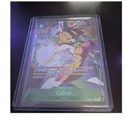 Bandai One Piece Card Game Carrot EB03-013 EB03 Alternate Art Foil Rare ENG - Image 1