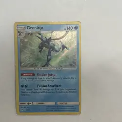 Pokemon Greninja Holo Rare Detective Pikachu 9/18 Stage 2 140 HP Card - Image 1