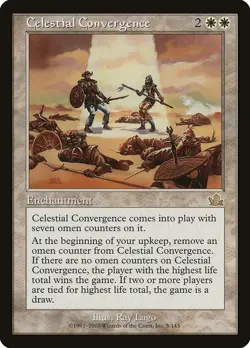 Celestial Convergence Prophecy NM White Rare MAGIC THE GATHERING CARD ABUGames - Image 1