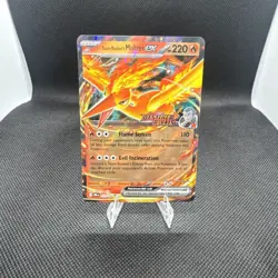 Team Rocket's Moltres ex - (Destined Rivals Stamp) 031/182 Miscellaneous Cards & - Image 1