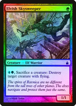 Elvish Skysweeper FOIL Ravnica: City of Guilds NM Green Common CARD ABUGames - Image 1