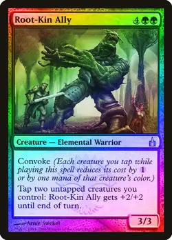 Root-Kin Ally FOIL Ravnica: City of Guilds NM Green Uncommon MTG CARD ABUGames - Image 1