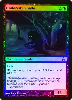 Undercity Shade FOIL Ravnica: City of Guilds NM Black Uncommon CARD ABUGames - Image 1