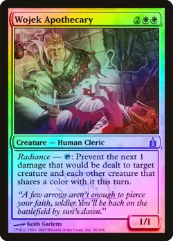 Wojek Apothecary FOIL Ravnica: City of Guilds NM White Uncommon CARD ABUGames - Image 1