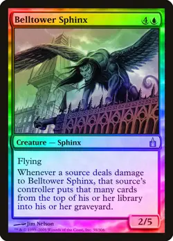 Belltower Sphinx FOIL Ravnica: City of Guilds NM Blue Uncommon CARD ABUGames - Image 1