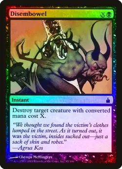 Disembowel FOIL Ravnica: City of Guilds NM Black Common MAGIC CARD ABUGames - Image 1
