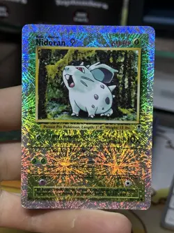 Nidoran 82/110 Legendary Collection 2002 Reverse Holo Vintage Pokemon Card - Image 3