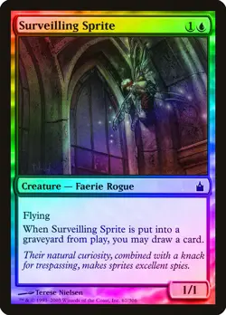 Surveilling Sprite FOIL Ravnica: City of Guilds NM Blue Common CARD ABUGames - Image 1
