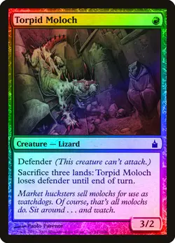 Torpid Moloch FOIL Ravnica: City of Guilds NM Red Common MAGIC CARD ABUGames - Image 1