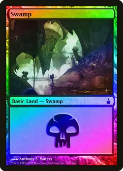 Swamp (297) FOIL Ravnica: City of Guilds NM Basic Land MAGIC MTG CARD ABUGames - Image 1