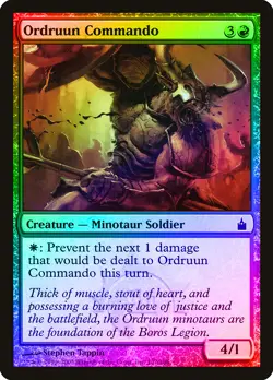 Ordruun Commando FOIL Ravnica: City of Guilds NM Red Common MTG CARD ABUGames - Image 1