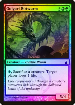 Golgari Rotwurm FOIL Ravnica: City of Guilds NM Common CARD ABUGames - Image 1