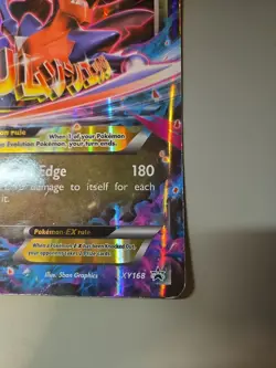 Pokemon M Garchomp EX Promo Jumbo card Holo XY168 - Image 4