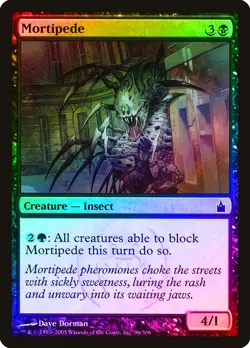 Mortipede FOIL Ravnica: City of Guilds NM Black Common MAGIC MTG CARD ABUGames - Image 1