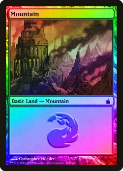 Mountain (300) FOIL Ravnica: City of Guilds NM Basic Land MAGIC CARD ABUGames - Image 1