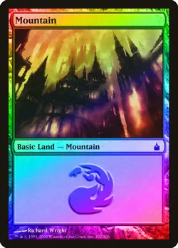 Mountain (302) FOIL Ravnica: City of Guilds NM Basic Land MAGIC CARD ABUGames - Image 1
