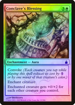 Conclave's Blessing FOIL Ravnica: City of Guilds NM White Common CARD ABUGames - Image 1