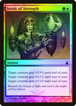 Seeds of Strength FOIL Ravnica: City of Guilds NM Common CARD ABUGames - Image 1