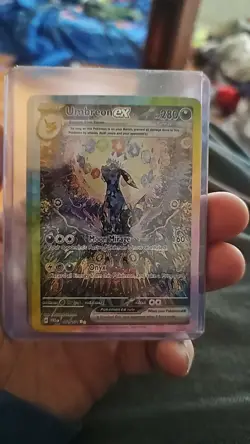 Umbreon ex Full Art Holo EX Pokemon Card 280 HP - Pokemon TCG - Card No. 280 - Image 1