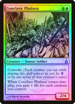 Conclave Phalanx FOIL Ravnica: City of Guilds NM White Uncommon CARD ABUGames - Image 1