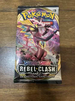 Pokemon Cards Rebel Clash Booster Packs Full Art Set Lot Of 4 - Image 2