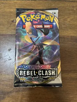 Pokemon Cards Rebel Clash Booster Packs Full Art Set Lot Of 4 - Image 3