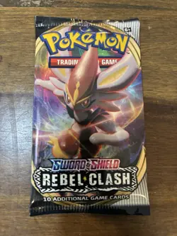 Pokemon Cards Rebel Clash Booster Packs Full Art Set Lot Of 4 - Image 4