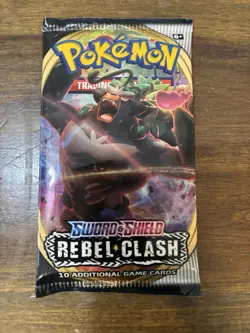 Pokemon Cards Rebel Clash Booster Packs Full Art Set Lot Of 4 - Image 5