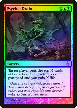 Psychic Drain FOIL Ravnica: City of Guilds PLD Uncommon CARD ABUGames - Image 1