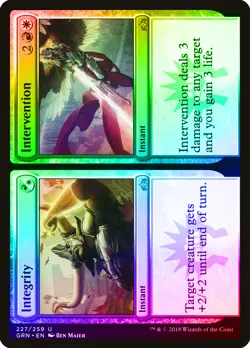 Integrity and Intervention FOIL Guilds of Ravnica NM Uncommon CARD ABUGames - Image 1