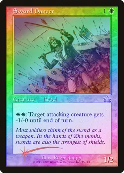 Sword Dancer FOIL Prophecy NM White Uncommon MAGIC THE GATHERING CARD ABUGames - Image 1