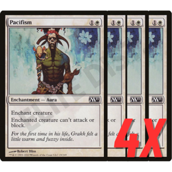 MTG Pacifism (Theros) 23/249 (NEAR MINT) (4X) - Image 1