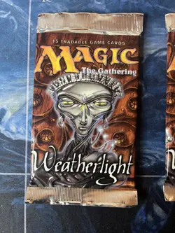 X3 Weatherlight Booster Pack Factory Sealed English Magic the Gathering MTG LOT - Image 3