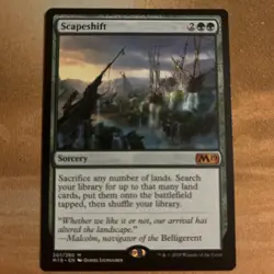 Scapeshift - Magic 2019 Core Set MTG NM - Image 1
