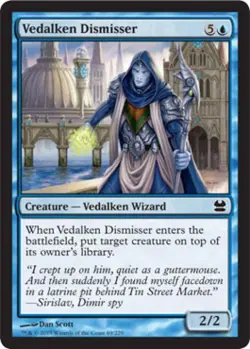 Vedalken Dismisser -Foil Medium Play MTG Modern Masters - Image 1