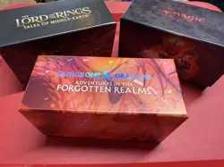 3 MTG Magic EMPTY Bundle Box Lot Dungeons Dragons Innistrad D&D LOTR Collectors - Image 1