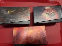 3 MTG Magic EMPTY Bundle Box Lot Dungeons Dragons Innistrad D&D LOTR Collectors - Image 2