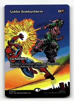 Goblin Bombardment (Borderless) 23 M Marvel Universe Eternal-Legal - Image 1