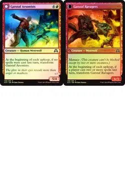 Gatstaf Arsonists / Gatstaf Ravagers FOIL Shadows over Innistrad NM ABUGames - Image 1