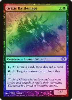 Grixis Battlemage FOIL Shards of Alara NM Black Uncommon MAGIC CARD ABUGames - Image 1