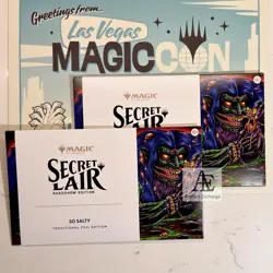 MagicCon Exclusive✨ So Salty Secret Lair Drop (Rainbow Foil) - Sealed - MTG SLD - Image 1