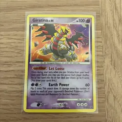Giratina Lv.55 9/127 Holo Rare Pokemon Platinum 2009 - Image 1