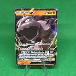 Onix GX 36/68 Ultra Rare SM: Hidden Fates Pokemon - Image 1