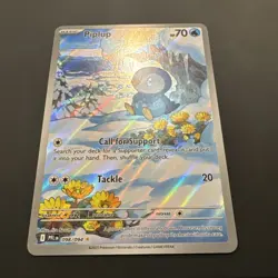 Pokemon Piplup 098/094 Me02 Phantasmal Flames Illustration Rare Holo English - Image 2