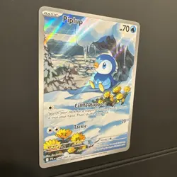 Pokemon Piplup 098/094 Me02 Phantasmal Flames Illustration Rare Holo English - Image 5