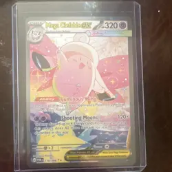 $80 Pokemon Lillie’s Clefairy ex 184/159 Sv09 SIR Holo English 190 HP - Image 1