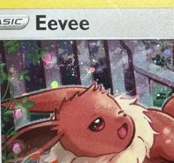 Pokemon TCG CGC 9 Eevee Holo Promo SWSH175 *TWO SWIRLS* - Image 2